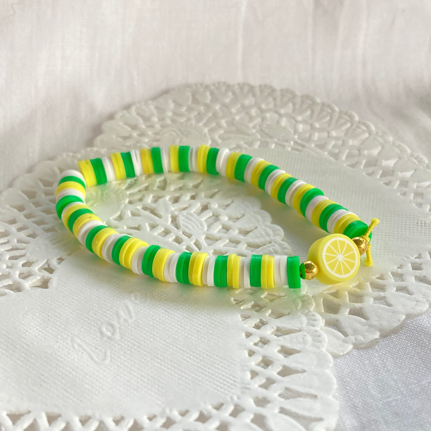Lemon Charm Bracelet