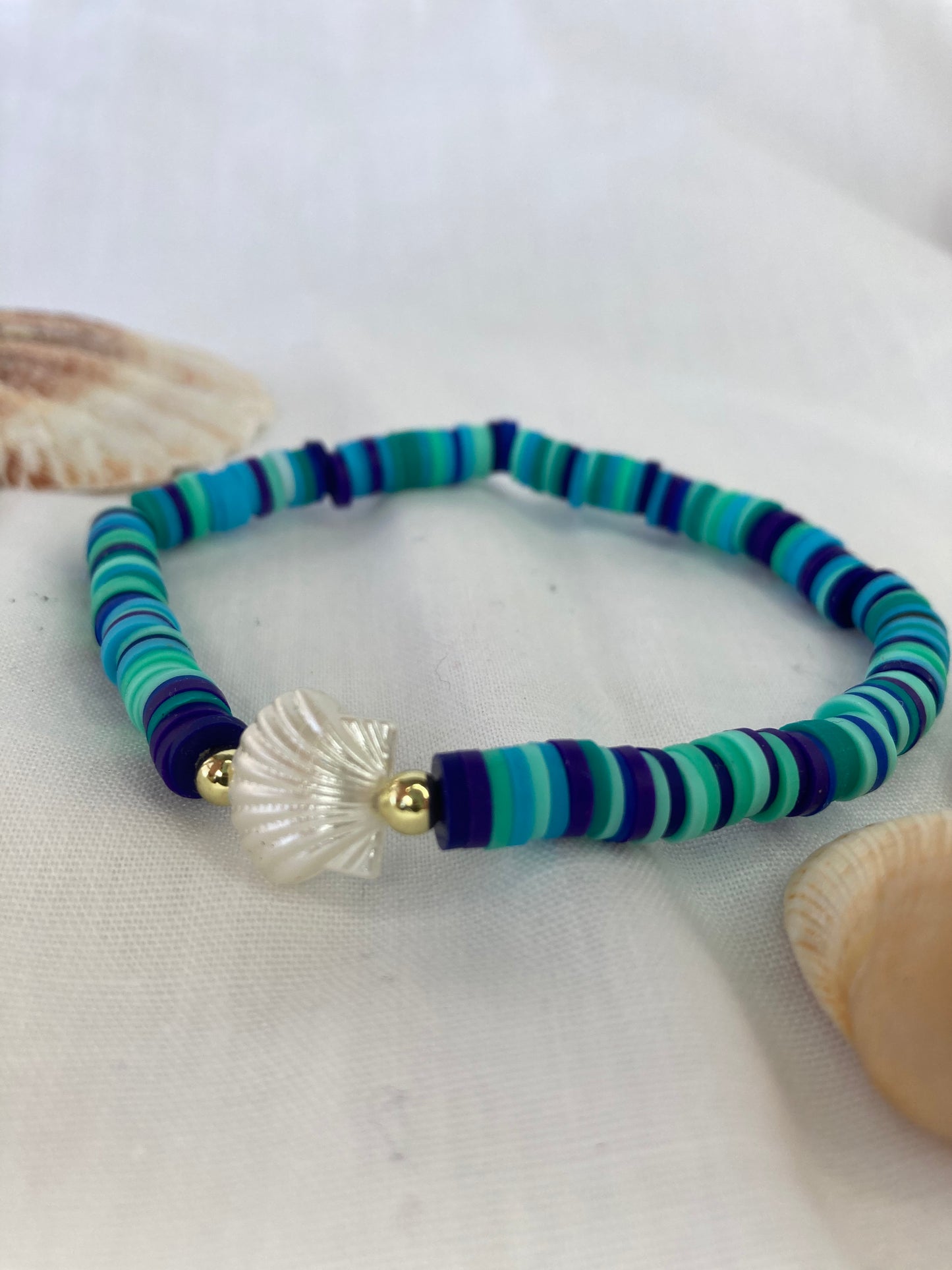 Shell Charm Bracelet