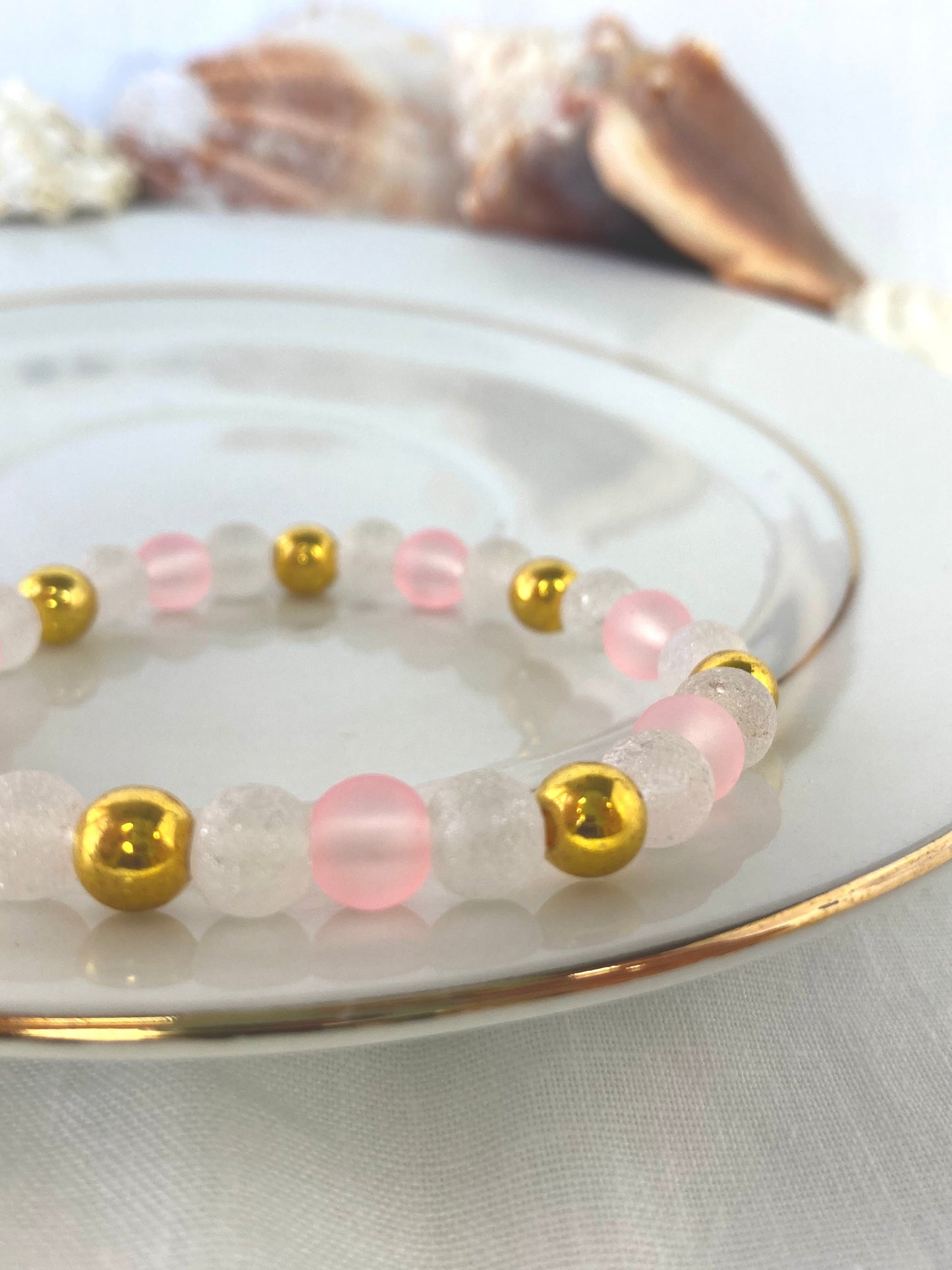 Glass Bead Bracelet